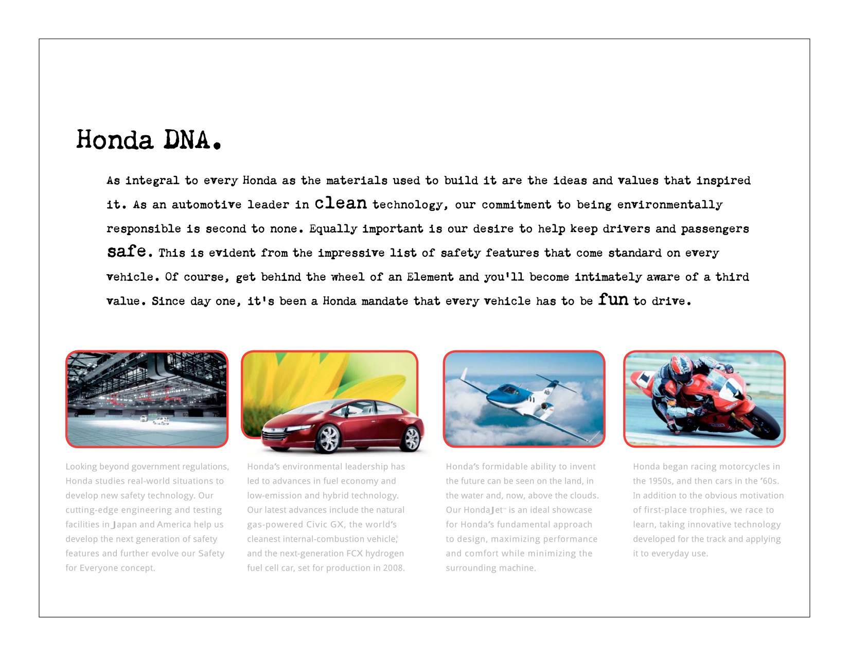 2008 Honda Element Brochure Page 12